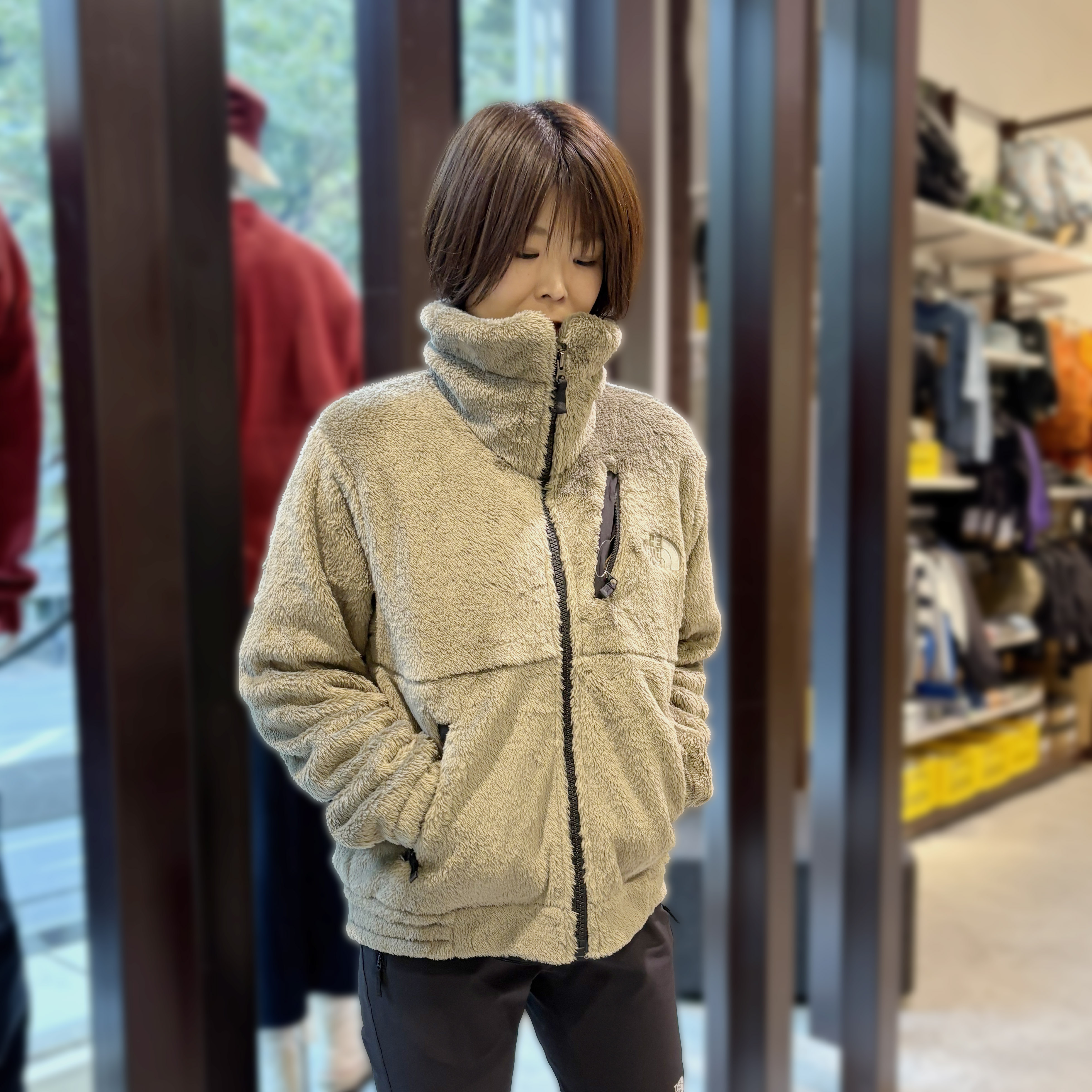 軽くて暖かい・フリースジャケット