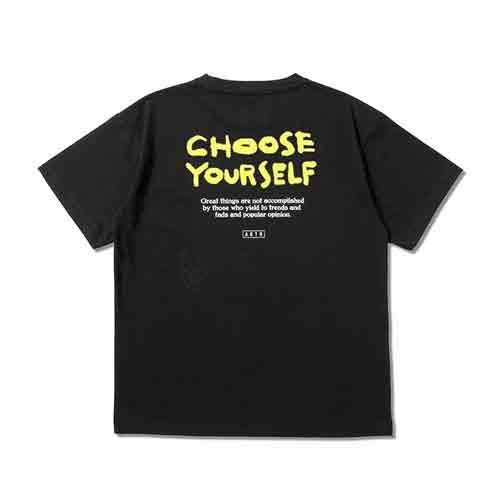 【新品！！！】AKTR Tシャツ CHOOSE YOURSELF ブルー XL アクター AKTR CHOOSE YOURSELF COTTON TEE Tシャツ 半袖
