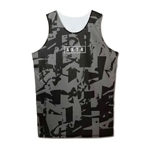 アクター AKTR CUT-UP CAMO REVERSIBLE TANK タンクトップ ユニ
