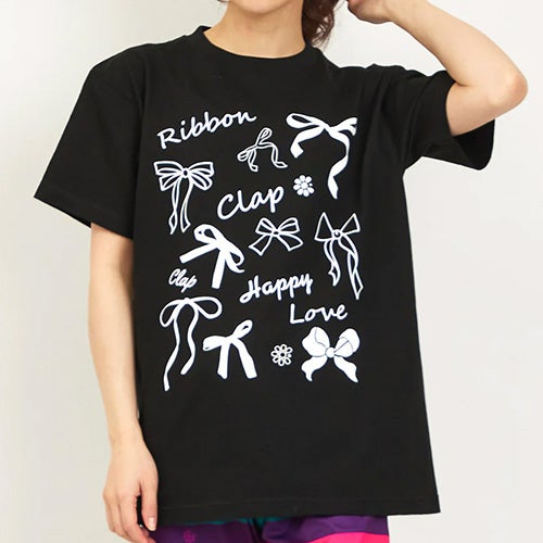 clap クラップ マーメイド　３点セット(Tシャツ、イージー、ワイバック) クラップ clap リボンクラップ ティー Tシャツ フィットネス 半袖