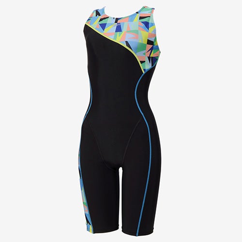 スピード SPEEDO パズルルースンニースキン オールインワン水着 スイム