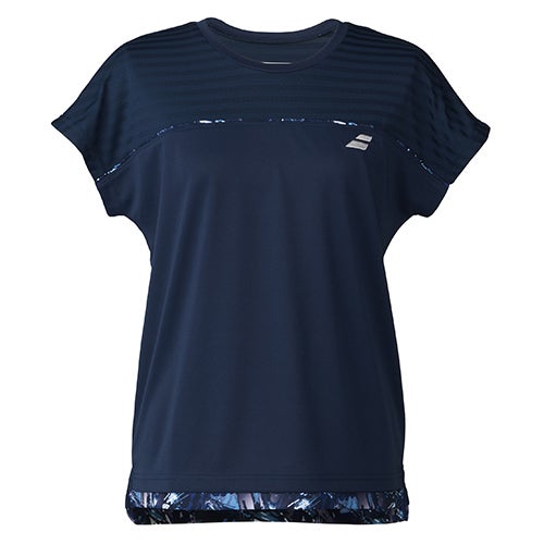 バボラ Babolat CLUB SHORT SLEEVE SHIRT Tシャツ テニス 半袖