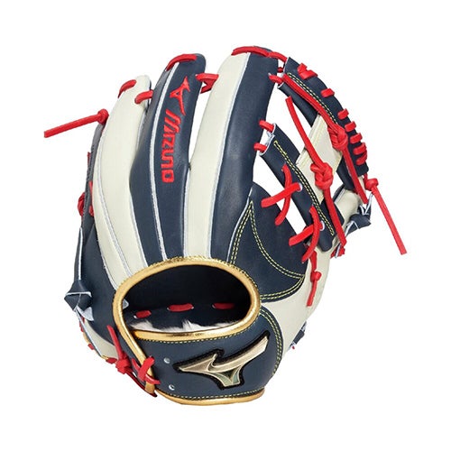ミズノ MIZUNO 軟式用【グローバルエリート】勝色コレクション【内野手