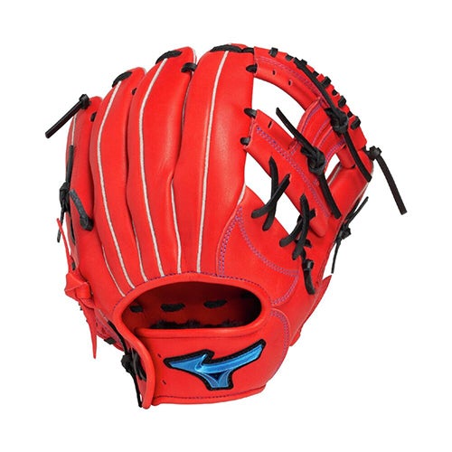 MIZUNO 軟式グローブ 2016-1 青赤 新古品】 ミズノ 軟式グローブ / 外