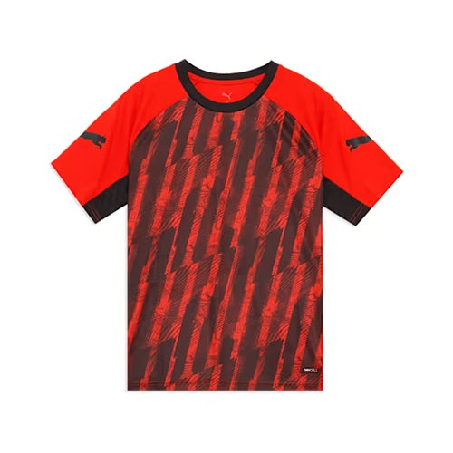 Puma サッカーシャツ 赤 9番 プーマ PUMA INDIVILIGA グラフィック SSシャツ サッカー・フットサル