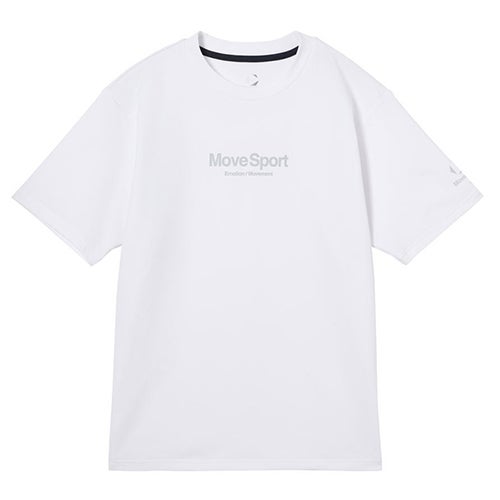 DESCENTE 白半袖シャツ デサント DESCENTE MoveSport S.F.TECH半袖シャツ トレーニング・ジム