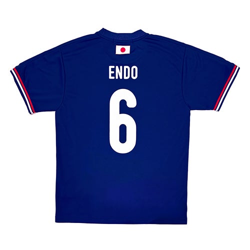 サッカー日本代表 プレーヤーズTシャツ No.6 遠藤 航 JO-643