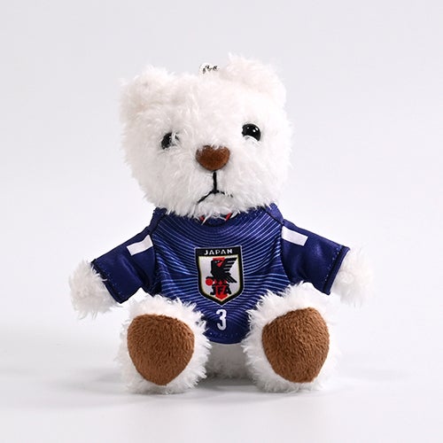 サッカー日本代表 ユニフォームベアキーホルダー2026(SAMURAI BLUE