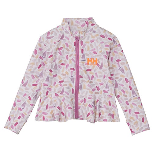 ヘリー・ハンセン HELLY HANSEN プリントフルジップラッシュガード