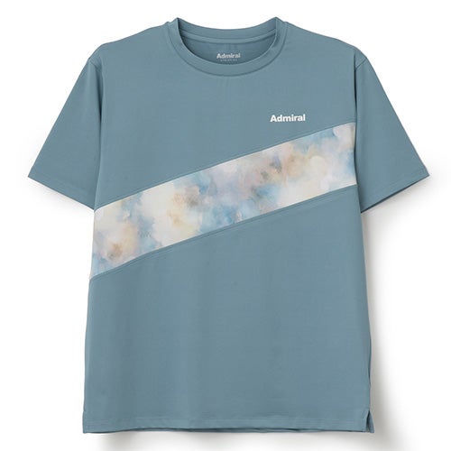アドミラル Admiral ダイヤゴナルスイッチグラフィックTEE_BGR テニス
